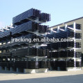 Jracking pesados ​​rack de tuyaux en acier estrutura adequada para armazém ao ar livre